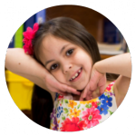 a young girl